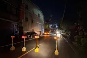 車禍撞斷電桿釀災！樹林柑園街「雙向封路」　大停電搶修至凌晨