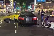 影/騎士慘變保齡球瓶！台中酒駕男拒檢闖紅燈「1人後腦受創昏迷」