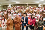蔣萬安率團隊現身佛光山台北道場　關切國際佛光會世界大會籌備情況