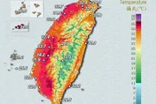 最高溫飆37.1度！11縣市下午熱到發紅　氣象署亮燈示警
