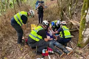 恐怖！上山務農遭虎頭蜂螫昏　花蓮消防6人火速救援