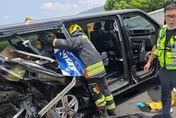 影/VOLVO疑開輔駕！國1三義段車禍3死　特斯拉女今晨不治