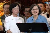 蔡英文一度口誤稱蘇巧慧「台北市主委」　合體力挺：女生做首長會更好