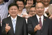 傅崐萁8字表態！合體韓國瑜比愛心：贏2026才有2028藍天再現
