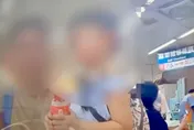 影/北市男童花博與父親走失　超商重逢破涕為笑