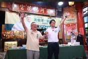 沈伯洋萬華見面會  「英系3大咖」全缺席