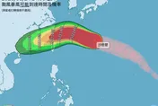 沙德爾晉級強颱！氣象署估週三白天發海警　北部戒備