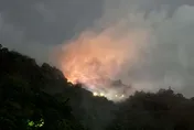 指南宮晚間突冒大火！蔣萬安：以人員安全及控制火勢為最優先