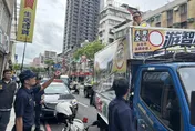 影/新黨北市議員參選人蛋砸張志豪服務處　現場遭逮捕送辦