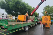陳其邁求助　盧秀燕出手了！台中市府急調27台抽水機南下支援