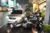 台中男毒駕逆向「狂撞9車」　驗出安非他命、依托咪酯