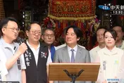 賴清德、高虹安並肩現身城隍祭　莊競程站一旁！總統談新竹市長人選喊這句