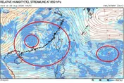 沙德爾「大復活」？殘留環流結合強對流　鄭明典曝罕見命名難題