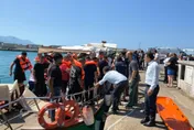 影/北賽普勒斯驚傳渡輪翻覆「近300人落海」　直升機緊急升空