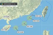 沙德爾恐復活！「回馬槍」接近台灣海峽　9/3全台嚴防豪雨