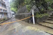高雄壽山國中擋土牆破裂！技師會勘無虞　附幼9/1再停課1天