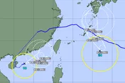 雙颱共存！沙德爾復活逼近台海　「科羅旺」直奔日本