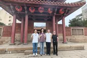 選情陷膠著鄭麗文現身彰化遊鹿港　蕭景田：競總主委繼續等王惠美