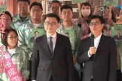 陪賴瑞隆登記參選　陳其邁：選對人才能走對的路