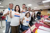 合體鄉鎮市長參選人一起登記　許淑華喊出「13+1全壘打」