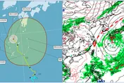 3縣市大雨特報！今明仍有強對流　科羅旺還在打轉最新預測路徑曝