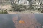 山坡「整片崩」對比照曝光　江西泥石流增至2死10失聯