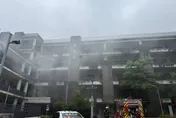 北市明倫高中校舍1樓火警！機房設備、管道空間燒毀