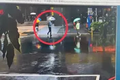影/高金素梅助理張俊傑遭通緝逃亡　監視器拍到最後身影