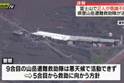 富士山惡劣天氣釀山難　2登山客失去意識送醫搶救中