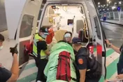 影/闖桃園機場挾持實習生與警對峙　嫌犯落網強制送醫