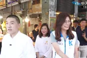 影/謝國樑、邱佩琳、鄭麗文合體掃街　市長：基隆藍白合不用擔心！