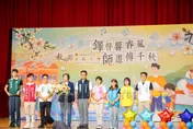 出席教師表揚活動　徐欣瑩推停砍年金　提校園行政減量等五大教育政見