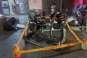 影/新北新莊暗夜火警4機車遭波及　警循線逮捕縱火男