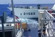 影/中菲再爆海上衝突！陸海警船遭菲船「加速斜插」　驚險畫面曝光