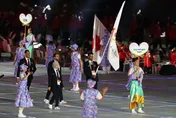 亞運/難民代表團首亮相　2敘利亞跆拳道選手寫歷史