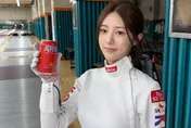 亞運/擊劍女神梁承慧爆紅！美到被誤認是AI虛擬人