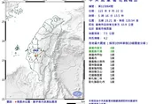 清晨驚魂！台南楠西4.2極淺層地震　曾文震度達4級