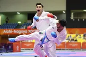亞運/空手道乘勝追擊！鍾孟宇對打「先取」奪銅