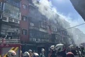 新北新莊公寓火警濃煙狂竄　屋內燒雜物幸無人傷
