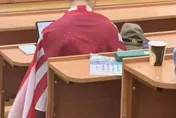 留俄陸生披「旭日旗、宣揚台獨」！課堂行徑惹眾怒　校方將調查