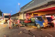 影/等紅燈慘遭殃！高雄楠梓聯結車連環撞釀3傷