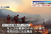 蒙古自然保護區大火燒毀近8成土地　日本電信商KDDI致歉