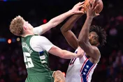 NBA/詹皇坐骨神經痛缺陣！3巨頭聯手轟81分　76人三連勝