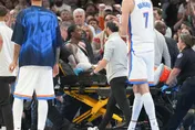 NBA/雷霆球星重摔腳變形　外媒：和華勒斯都希望拚季後賽歸隊