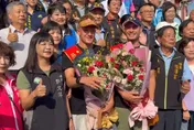 影/現場人山人海！挪威鐵人名將伊登携師兄還願埔鹽順澤宮