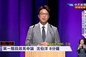 對比蔣萬安「開創未來」　沈伯洋大辯論提「你說我做」