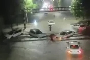 影/1hr狂炸141毫米！泰利颱風隔空發威　史上最強降雨夜襲浙江嘉善