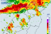 快訊/大雷雨開炸！連轟「北部4縣市」1.5小時　警戒區域曝光