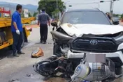 影/苗栗死亡車禍！7旬婦買尿布返家　遭多元計程車撞飛送醫不治