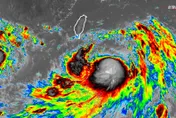 影響時間拉長！中颱凱米「登陸3縣市」機率逾半　猛烈雨勢至少2天半